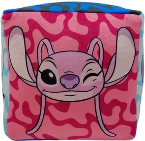 Μαξιλάρι Stitch 28 x 30 x 29 cm Μπλε πολυεστέρας Παιδικά