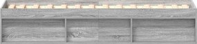 vidaXL Πλαίσιο Κρεβατιού Γκρι Sonoma 100x200 εκ.