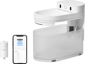 Catlink Pure 3 έξυπνο σιντριβάνι για σκύλους και γάτες (λευκό)