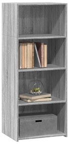 vidaXL Ντουλάπι Γκρι Sonoma 50x41x124 εκ. από Επεξεργασμένο Ξύλο