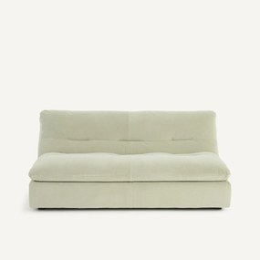 Καναπές σύνθεσης 3 θέσεων από βελούδο stonewashed, Giuliano