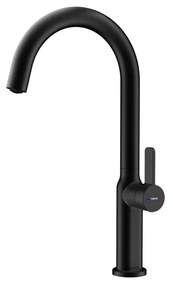 Μονή λαβή βρύση Teka OVAL915 Μαύρο