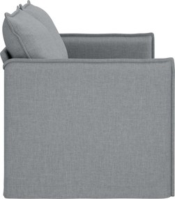 vidaXL Καναπές Ανοιχτό γκρι