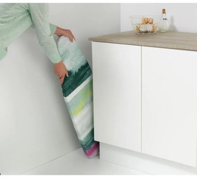 Τραπέζι σιδερώματος Brabantia S 1000819, 95x30 cm, Compact, γάντζος για κρέμασμα, Πολύχρωμο