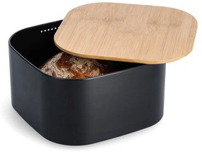 Ψωμιέρα (26.5x26.5x14.5) Z-L Black 25381