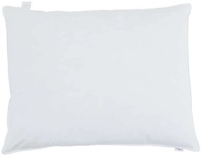 vidaXL Μαξιλάρι με μαξιλάρι Λευκό 50 x 70 cm Φτερό