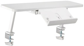 BRATECK ράφι παιδικού γραφείου E611 με βάση βιβλίου, 60x214x295mm, λευκό