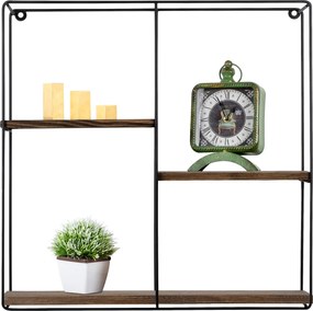 Wall Shelf Lilac Black
Walnut