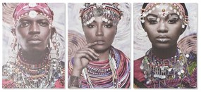 Καμβάς DKD Home Decor Καμβάς Ξύλο MDF 50 x 1,8 x 70 cm