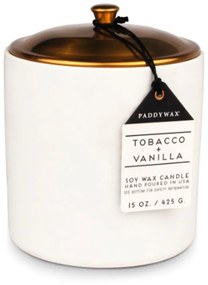 Κερί Σόγιας Αρωματικό Hygge Tobacco And Vanilla 425gr Σε Κεραμικό Δοχείο Με Καπάκι Paddywax Soy Wax