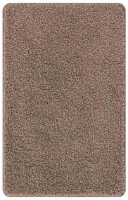 vidaXL Αντιολισθητικό μαξιλάρι μπάνιου Καφέ 60 x 90 cm PP