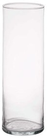 Βάζο 029.82178 Φ10x30cm Clear Glass