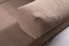 2-Seat Sofa-Bed Via Con - Brown Brown