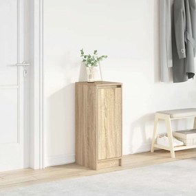 VidaXL Παπουτσοθήκη Sonoma Δρυς 29,5x34x76 εκ. από Επεξεργασμένο Ξύλο