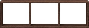 vidaXL Ντουλάπι Τοίχου Καφέ Δρυς 100x16x30 εκ. από Επεξεργασμένο Ξύλο