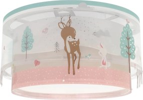 Παιδικό Φωτιστικό Πλαφονιέρα Ango Loving Deer 61276M
