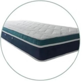 Achaia Strom Στρώμα Ύπνου Χωρίς Ελατήρια Διπλό 130x200x25cm (Πλάτος 121-130cm) Achaia Strom Foam Cashmere Soft Air BEST-90636290