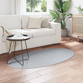 vidaXL Χαλί  "HUARTE" Γκρι 80x150 εκ. Ωοειδές
