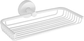 Karag Uno Bianco 130466 - Σαπουνοθήκη Σχαρωτή Λευκή 23 cm