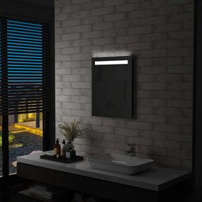 Καθρέφτης Μπάνιου Τοίχου με LED 50 x 60 εκ.