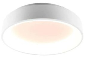 Φωτιστικό Οροφής - Πλαφονιέρα Noah LED-NOAH-PL45-BCO 40W Led Φ45cm 13cm White Luce Ambiente Design Aluminium