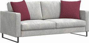 vidaXL Μαξιλάρι Καναπέ 2 pcs Κόκκινο 50 x 50 cm ύφασμα