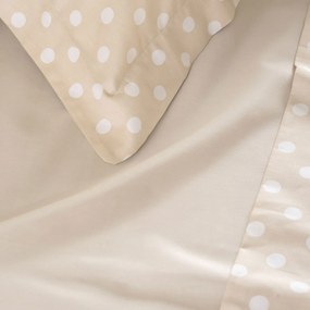Σεντόνια Υπέρδιπλα (Σετ) Rythmos Coquette Beige