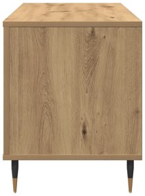 vidaXL Ντουλάπα Δίσκων Τεχνολογίας Οξιά 100x38x48 εκ Επεξεργασμένο Ξύλο