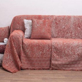 Ριχτάρι 2208 Terracotta Viopros Διθέσιο 180x240cm Chenille