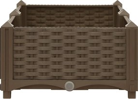 vidaXL Ζαρντινιέρα 80 x 40 x 23 εκ. από Πολυπροπυλένιο