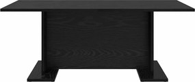 vidaXL Τραπεζάκι σαλονιού Μαύρη δρυς 103.5 x 60 x 40 εκ