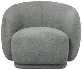 Πολυθρόνα Freya ανοιχτό γκρι ύφασμα 93x87x76εκ 93x87x76 εκ.