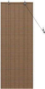 vidaXL Ρόλερ (στόρι) Καφέ 60 x 160 εκ. Μπαμπού