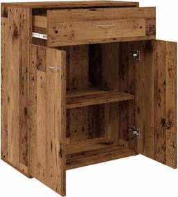 vidaXL Sideboard Παλιό ξύλο 60x30x75 cm Ξύλο μηχανής