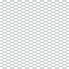 vidaXL Φράχτης Εξαγώνου Πράσινο 1,6 x 50 m PVC