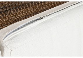 Καναπές κήπου Home ESPRIT Λευκό Φυσικό 192 x 92 x 65 cm