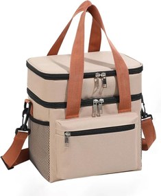 Ισοθερμική Τσάντα Φαγητού 12lt Amber 3014-4 Beige