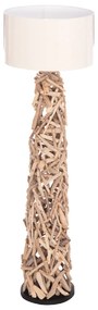 ΔΙΑΚΟΣΜΗΤΙΚΟ ΦΩΤΙΣΤΙΚΟ ΔΑΠΕΔΟΥ ALTAR HM4429 DRIFTWOOD--ΛΕΥΚΟ PVC Φ45x153Υεκ.