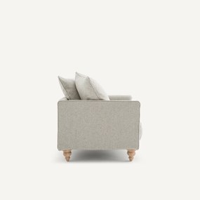 Πολυθρόνα από υφή βισκόζης και λινό, LAZARE