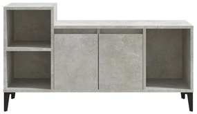 vidaXL Έπιπλο Τηλεόρασης Γκρι Σκυρ. 100x35x55 εκ. Επεξ. Ξύλο