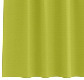 vidaXL Κουρτίνες με κουρτίνες 2 pcs Λαχανί 260x140εκ. Πολυεστέρας