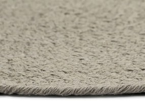 vidaXL Σουπλά Στρογγυλά Απλά 4 τεμ. Γκρι 38 εκ. Βαμβακερά