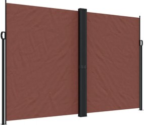 vidaXL Σκίαστρο Πλαϊνό Συρόμενο Καφέ 220 x 1200 εκ.
