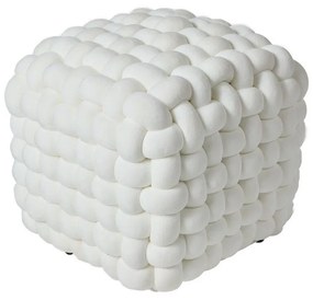 Πουφ 2275 43x43x40 White Das Home