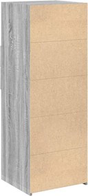 vidaXL Ντουλάπι Γκρι Sonoma 30x42,5x93 εκ. από Επεξεργασμένο Ξύλο