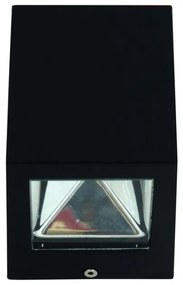 Απλίκα Φωτιστικό Τοίχου 2xLED 5W ΙΡ44 Up-Down WLC 8107 Arlight.  0144100 Μαύρο