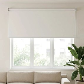 vidaXL Ρολό Κουρτίνα UV Προστασία Λευκό 120 x 140 cm Πολυεστέρας