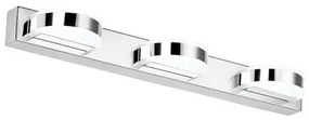 Απλίκα Φωτιστικό Τοίχου Led Νίκελ 144-80003 Eurolamp-144-80003-Νίκελ Ματ 144-80003