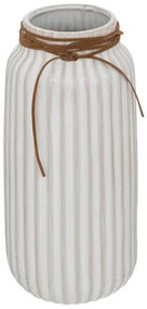 Βάζο Whiten Pakoworld κεραμικό σε λευκή απόχρωση Φ13x28εκ 199-000587 199-000587 Λευκό