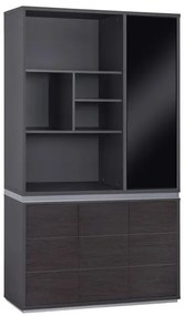 Professional Office Library Rosewood  120x40x200cm